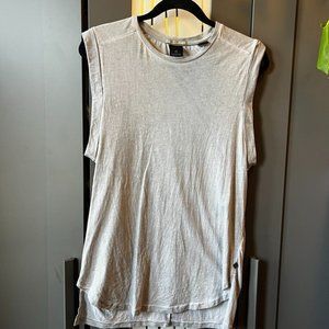 Scotch & Soda  Beach in the City 100% Cotton  Grey  Mens  Tank  Size S